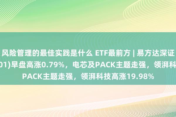 风险管理的最佳实践是什么 ETF最前方 | 易方达深证100ETF(159901)早盘高涨0.79%，电芯及PACK主题走强，领湃科技高涨19.98%